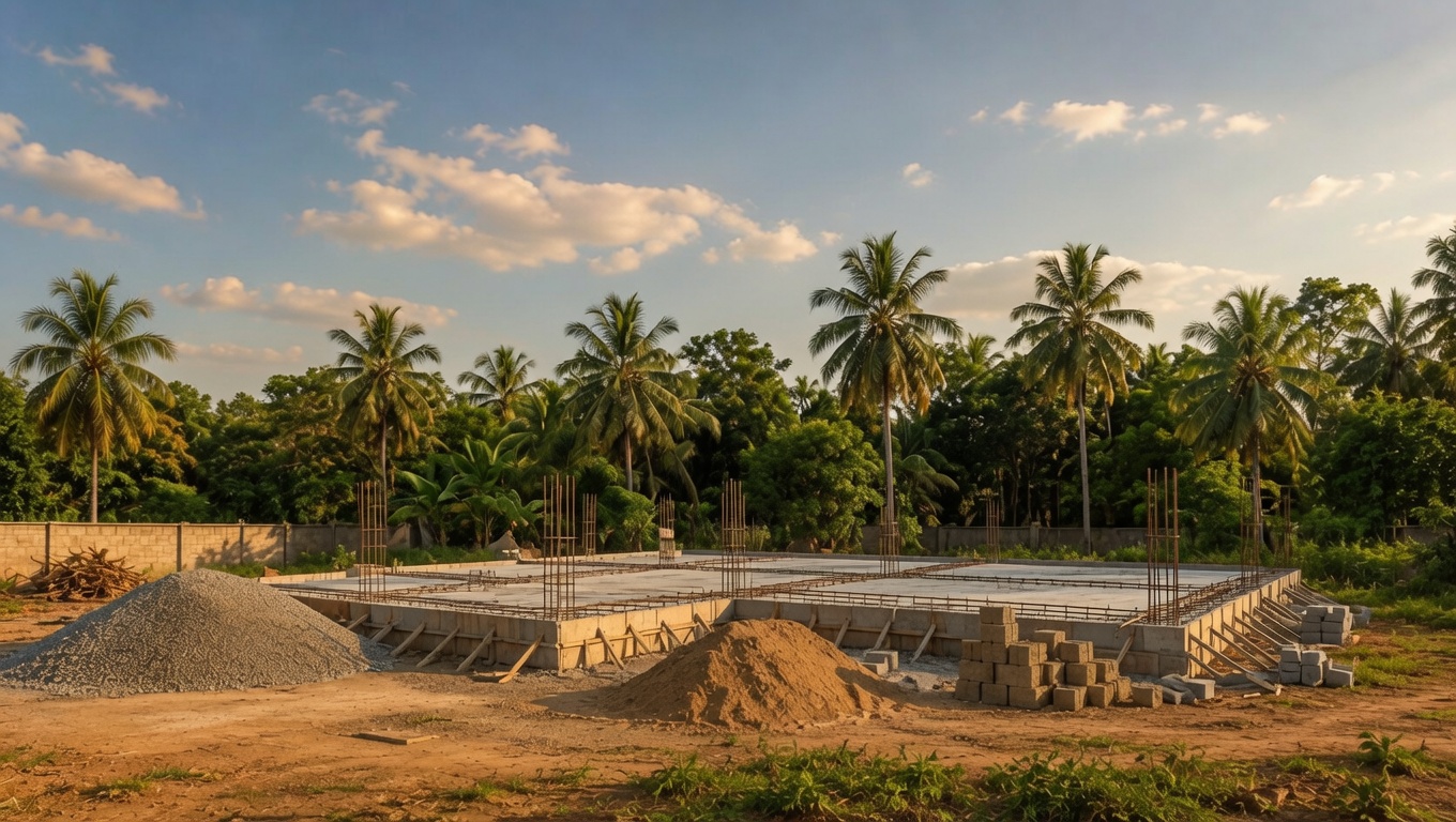 Matugga House Project Foundation Stage